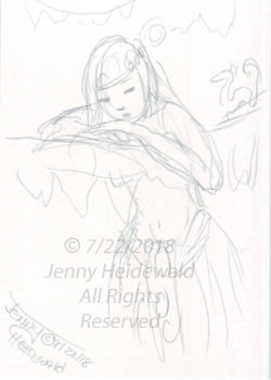 The Sleepy Princess by Jenny Heidewald